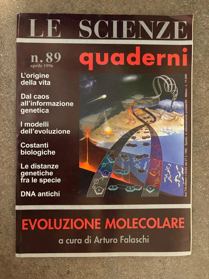 Le scienze. Quaderni - n.89 / aprile 1996 - Evoluzione molecolare - Immagine 1 di 1