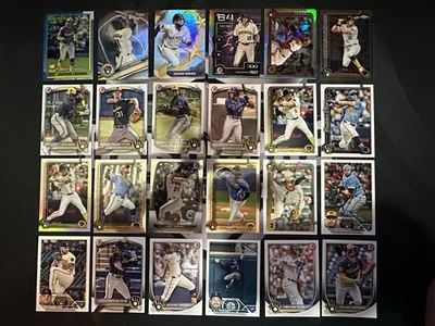 Milwaukee Brewers Card Lot! ROOKIES INCLUDED!!! 24 Cards Total - Image 1 of 4