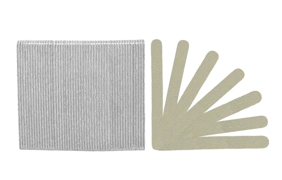 Стандартные белые моющиеся пилки для ногтей зернистость 240/240 для салонов красоты качественные спа - Изображение 1 из 1