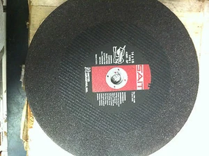 Sait 14" x 1/8" x 1" Stationäre Trennscheiben (Box von 6) - Bild 1 von 3