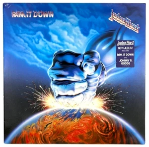 Judas Priest Ram It Down Original Press CBS vinyl record LP NM M- - Foto 1 di 7
