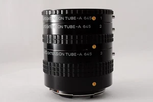 PENTAX Auto Extension Tube Ring A 1 2 3 Set for K From Japan - Picture 1 of 24