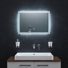 Bringer Badspiegel LED mit Antibeschlag Spiegelheizung Badezimmerspiegel Spiegel