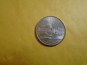 WASHINGTON QUARTERS, COINS, CLAD, STATE QUARTERS ( 2005 - MINNESOTA ) - Bild 1 von 2