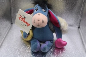 Disney Store Exclusive Eeyore Dreams Cupid With Fluffy Wings Soft Beanie Toy 8” - Picture 1 of 9