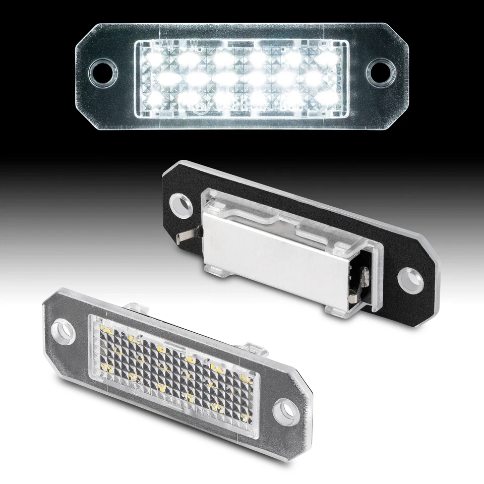 2 luci targa led per VW T5 T6 Transporter Caravelle Multivan Caddy - Immagine 1 di 4