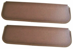 47-54 55-59 Chevy/GMC Truck Brown Sunvisor Pad Set RH & LH Pair - Bild 1 von 6
