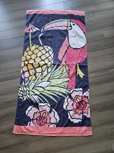 Toalla de Playa Vera Bradley Tucán Piña Tropical 60x30 - Imagen 1 de 4