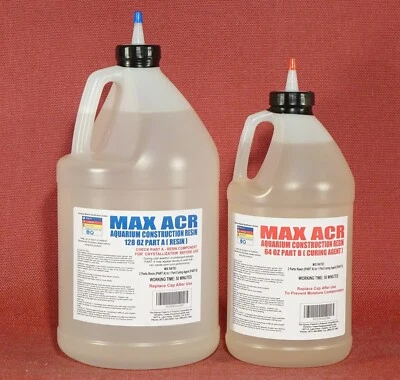 Aquarium Safe Epoxy Resin 4 Coating Fiberglassing -Salt/Fresh Tanks Ponds Builds - Image 1 of 4
