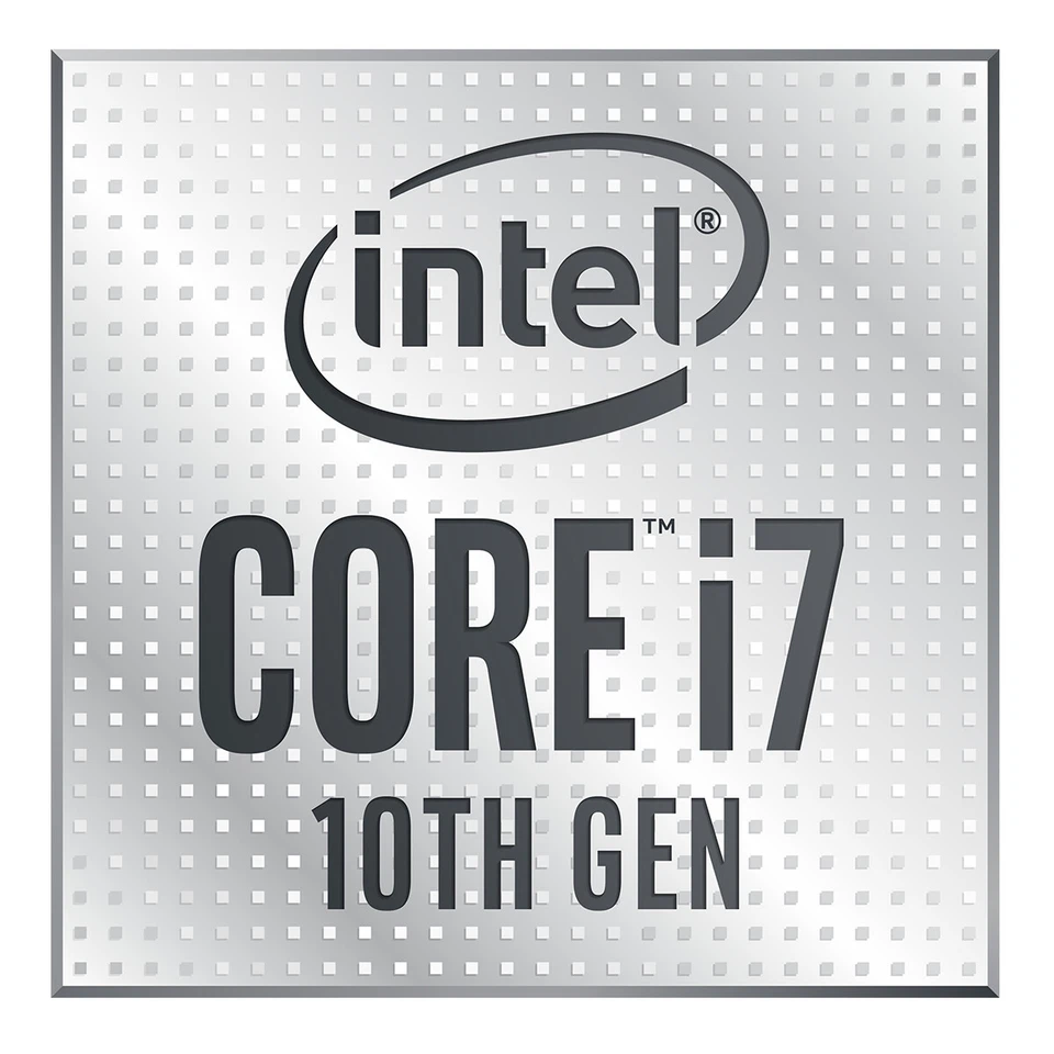 50PCS  Intel Core i7 10th Gen Sticker Case Badge Genuine USA Lot Wholesale OEM  - Image 1 of 1