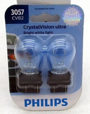 Philips Crystal Vision Ultra Light 3057 27/7W Dos Bombillas Parada de Freno Lámpara de Stock  Foto 1 de 2