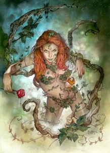 POISON IVY SIGNED PRINT- Tom FLEMing - Picture 1 of 1