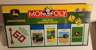 NUEVO PRECINTADO John Deere MONOPOLY Edición Coleccionista Juego de Mesa Coleccionable Granjero Foto 1 de 4