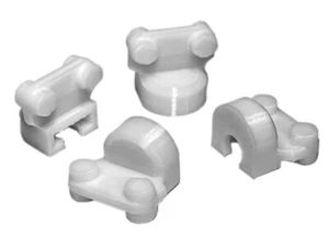 4x Gleiter Rollen passend für IKEA KVARTAL Gardinenschiene made by Rudolf - Bild 1 von 1