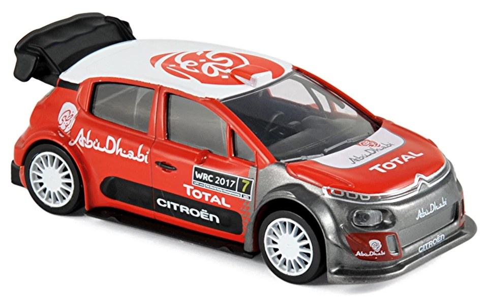 Citroen C3 WRC 2017 Presentación Oficial #7 Abu Dhabi Ruedas Blancas 1:43 Norev Foto 1 de 1
