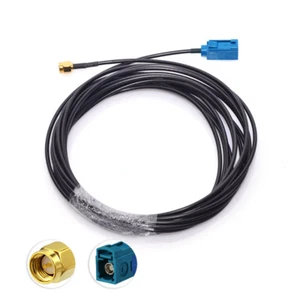 SMA to Fakra Adapter Extension Cable 350cm For DAB Radio Alpine Clarion - Picture 1 of 3