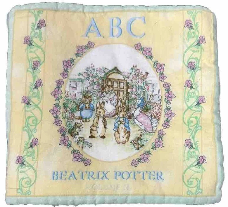 Beatrix Potter CLOTH Baby Book Lovey ABC Volume II Peter Rabbit & His friends - Image 1 of 4