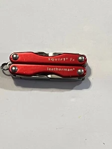 Leatherman Squirt P4 Multi-tool Red - Picture 1 of 11