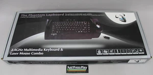 Phantom Lapboard Keyboard + Mouse Combo in Black by Phantom Entertainment NIB - Picture 1 of 15