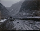 Suisse, Göschenen, der tunneleingang  Vintage print,  Photomécanique  16x22 