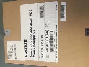 CANON UNIVERSAL SEND KIT AND MULTI-PDL PRINTER PACKAGE C1 2464B001[AA] SEALED - Imagen 1 de 3