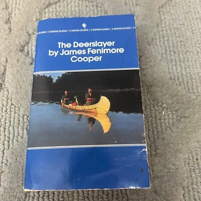 The Deerslayer Classic Paperback Book by James Fenimore Cooper Bantam Books 1982 - Image 1 of 4