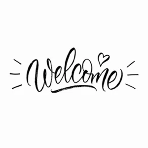 Removable Vinyl Sticker for Entryway Decor Welcome Front Door Decal 11 8 long - Picture 1 of 11