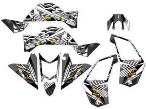 Kit de gráficos All Years XC/SX 450 MAYHEM Black Senge compatible con KTM - Imagen 1 de 7