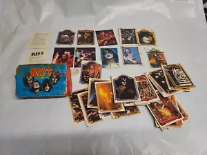 Vintage & Rare 1978 Kiss Aucoin Band Series 1 Set Bubble Gum Cards Plus Extra - Picture 1 of 4