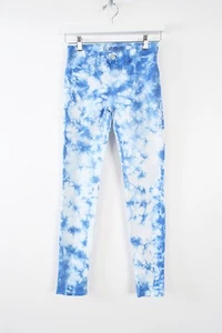 Pantalones de mezclilla J Brand Nordstrom 811 $198: 25 pierna ajustada retorcidos azul cielo capó tie-dye - Imagen 1 de 7