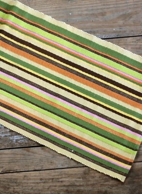 Placemats Set of 2 Striped Cherish Nature by Split-P (Park Designs) Cotton Rib - Image 1 of 4