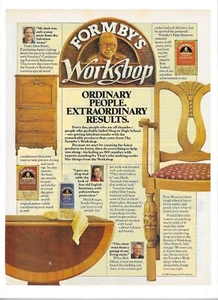 1988 Formby's Workshop Wood Products & Warn Portable Winch Vintage Print Ads - Picture 1 of 2