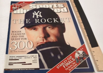 Sports Illustrated June 2 2003 The Rocket Roger Clemens Quest for 300 Jason Kidd - Image 1 of 2
