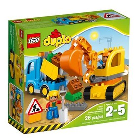 LEGO 10812 DUPLO TOWN TRUCK & TRACKED EXCAVATOR BRAND NEW
