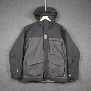 Chaqueta HELLY HANSEN Para Hombres L Grande Helly Tech Parka Abrigo de Esquí Impermeable Con Capucha - Imagen 1 de 13