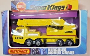 Matchbox Superkings Hercules Mobile Crane K-12 in Mint OVP in MINT ZUSCHLAGEN - Bild 1 von 6