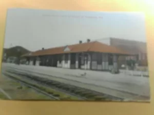 1912 AK ATLANTIC COAST LINE RR BAHNHOF DEPOT ST. PETERSBURG FLORIDA - Bild 1 von 2