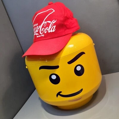Retro Baseball Cap Mütze rot verstellbar Disfruta Enjoy Spanish Coca-Cola unbenutzt - Bild 1 von 4