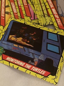 1989 Topps TMNT Teenage  Mutant  Ninja  Turtles  Set Of 75 Cards For Collection