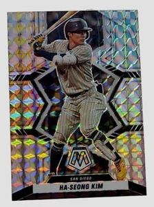 2022 Panini Mosaic #78 Ha-Seong Kim Silver Prizm San Diego Padres Baseball MLB - Picture 1 of 2