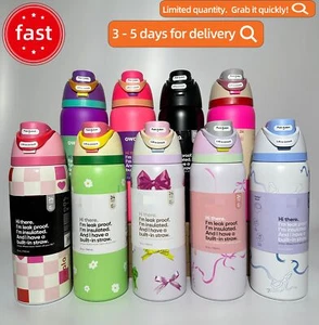 Owala 32oz FreeSip Stainless Steel Water Bottle-SHIP from US - Picture 1 of 37