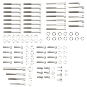 116PCS Allen Screw & washer kit For Sportster XL 883/1200 2004+ Engine Covers E1 - Picture 1 of 9