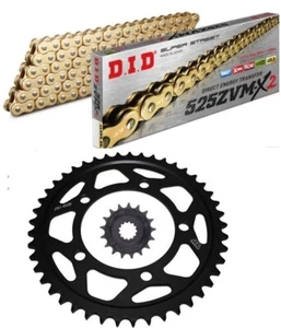 KIT/TRASMISSIONE BMW S 1000XR 20/24 JT CORONA 45 PIGNONE 17 CATENA DID ZVMX2 ORO - Imagen 1 de 4