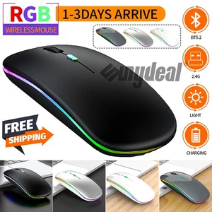 Maus USB Optische Funk Kabellos Maus 1600dpi für PC Notebook Laptop Computer DE - Afbeelding 1 van 16