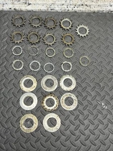 Menge 9 Vintage 14t Track Fixie Zahnrad Zahnräder Zahnrad Sicherungsring - Bild 1 von 8
