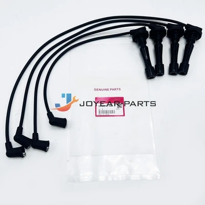 4x For Honda Civic 1992-2000 Civic del Sol 1993-1995 Acura Spark Plug Wire Set - Imagem 1 de 4