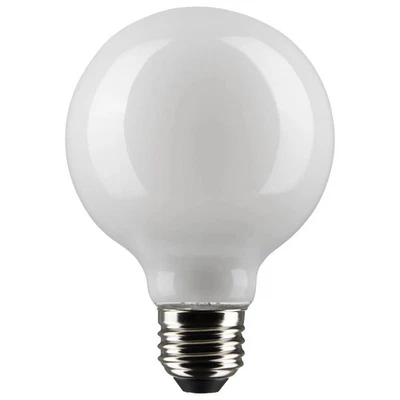 6 Watt G25 LED - White - Medium base - 90 CRI - 3000K - 120 Volt - 24-Pack - Image 1 of 4