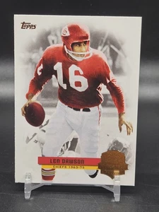 Topps #QI-LD 2012 Len Dawson QB Immortals - Imagen 1 de 2