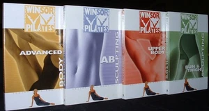 Winsor Pilates 4 DVD Workout Set AB Upper Body Bun+Thigh Advanced Sculpting NEW - Picture 1 of 6