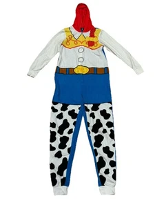 Disney Toy Story Womens Cowgirl Jessie Pajama Blanket Sleeper Union Suit Small - Picture 1 of 11